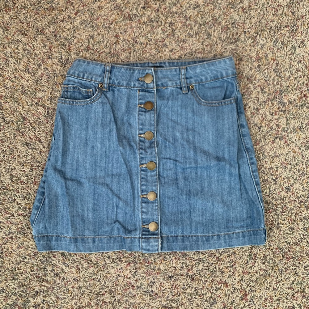 Denim mini Skirt
